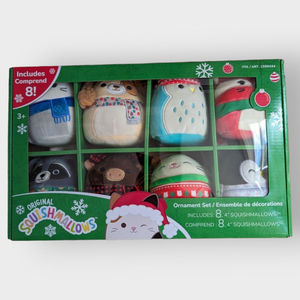 2023 Christmas Squishmallows Ornaments | 8 Pack | NEW!